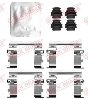 Set accesorii, placute frana QUICK BRAKE 109-0177