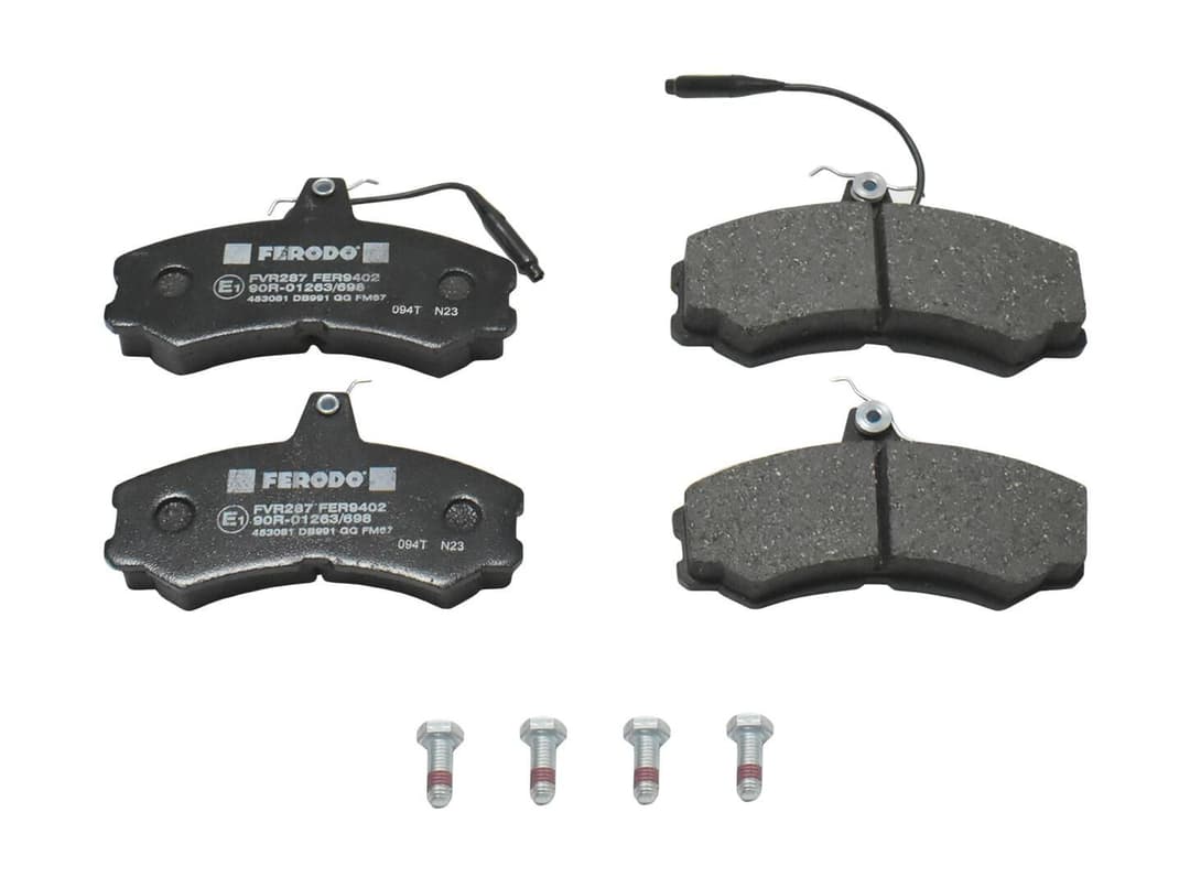 set placute frana,frana disc FERODO PREMIER ECO FRICTION FVR287