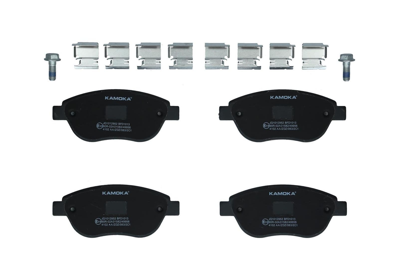 set placute frana,frana disc KAMOKA JQ1012952