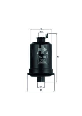 filtru combustibil MAHLE KL 129