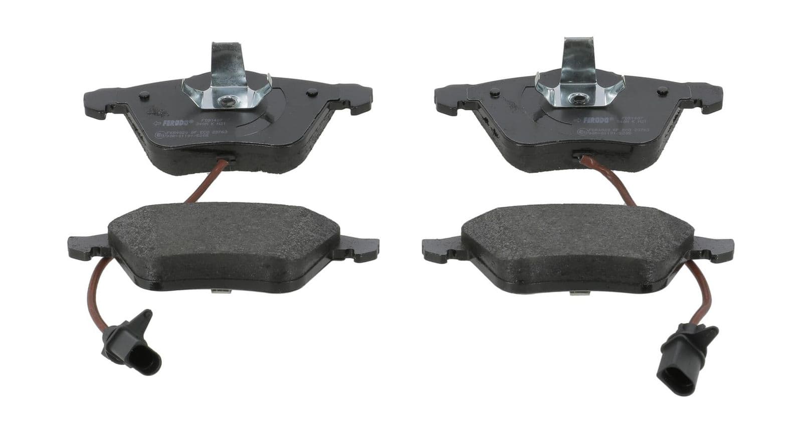 set placute frana,frana disc FERODO PREMIER ECO FRICTION FDB1407