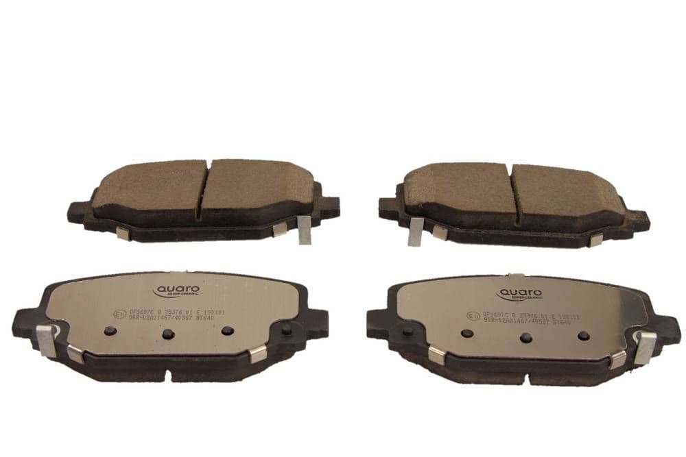 set placute frana,frana disc QUARO SILVER CERAMIC QP9697C