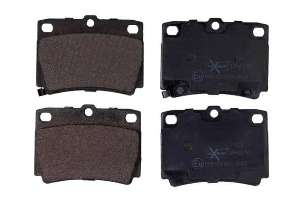 set placute frana,frana disc MAXGEAR 19-2170