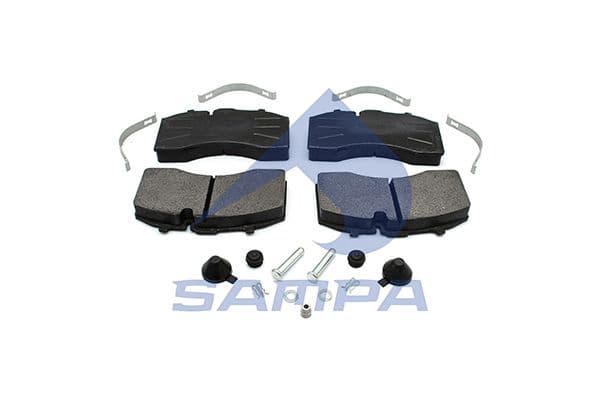 set placute frana,frana disc SAMPA 096.971