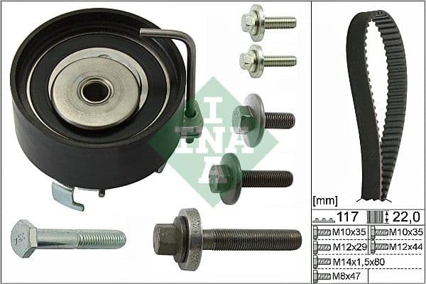 Set curea de distributie Schaeffler INA 530 0495 10