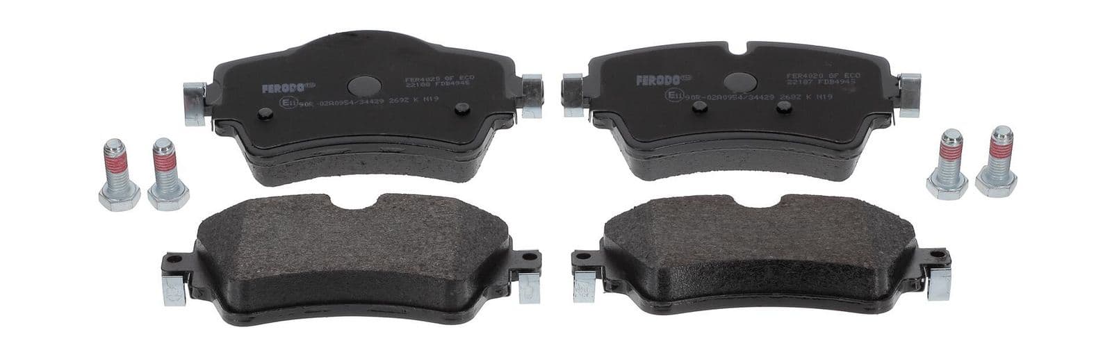 set placute frana,frana disc FERODO PREMIER ECO FRICTION FDB4945