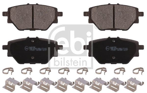set placute frana,frana disc FEBI BILSTEIN 195081