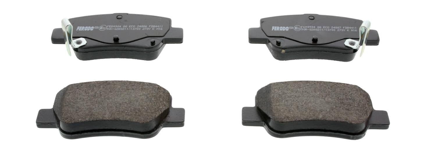 set placute frana,frana disc FERODO PREMIER ECO FRICTION FDB4411