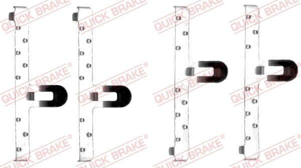 Set accesorii, placute frana QUICK BRAKE 109-1048