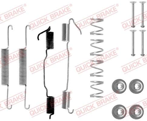 Set accesorii, sabot de frana QUICK BRAKE 105-0501