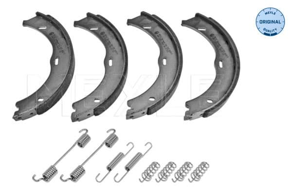 Set saboti frana, frana de mana MEYLE -ORIGINAL: True to OE. 014 533 0002/S