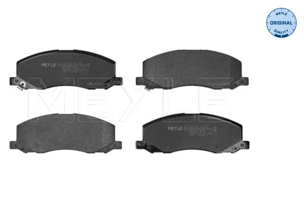 set placute frana,frana disc MEYLE -ORIGINAL: True to OE. 025 244 1817/W