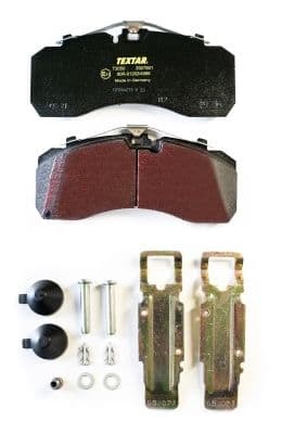 set placute frana,frana disc TEXTAR 2927801