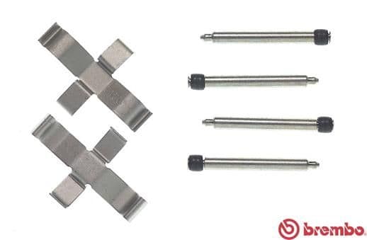 Set accesorii, placute frana BREMBO A 02 269