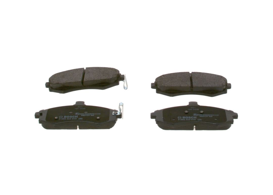 set placute frana,frana disc BOSCH 0 986 424 810