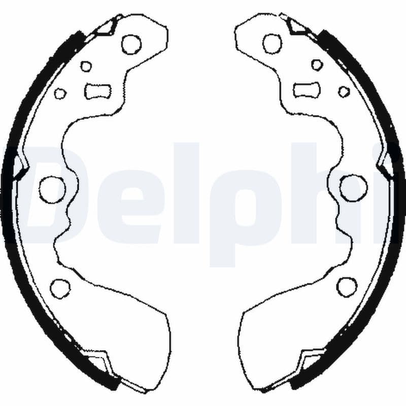 Set saboti frana DELPHI LS1710