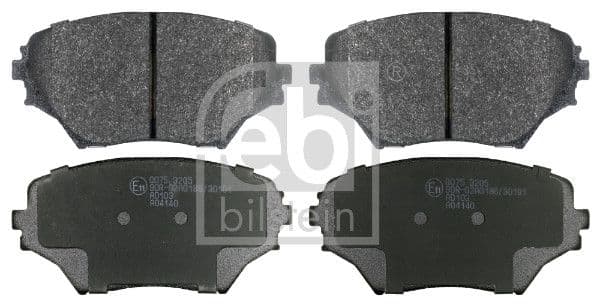 set placute frana,frana disc FEBI BILSTEIN 116273