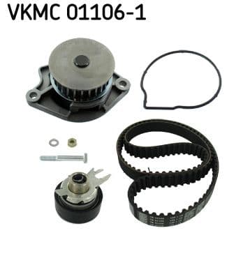 Set pompa apa + curea dintata SKF VKMC 01106-1