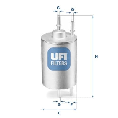 filtru combustibil UFI 31.958.00