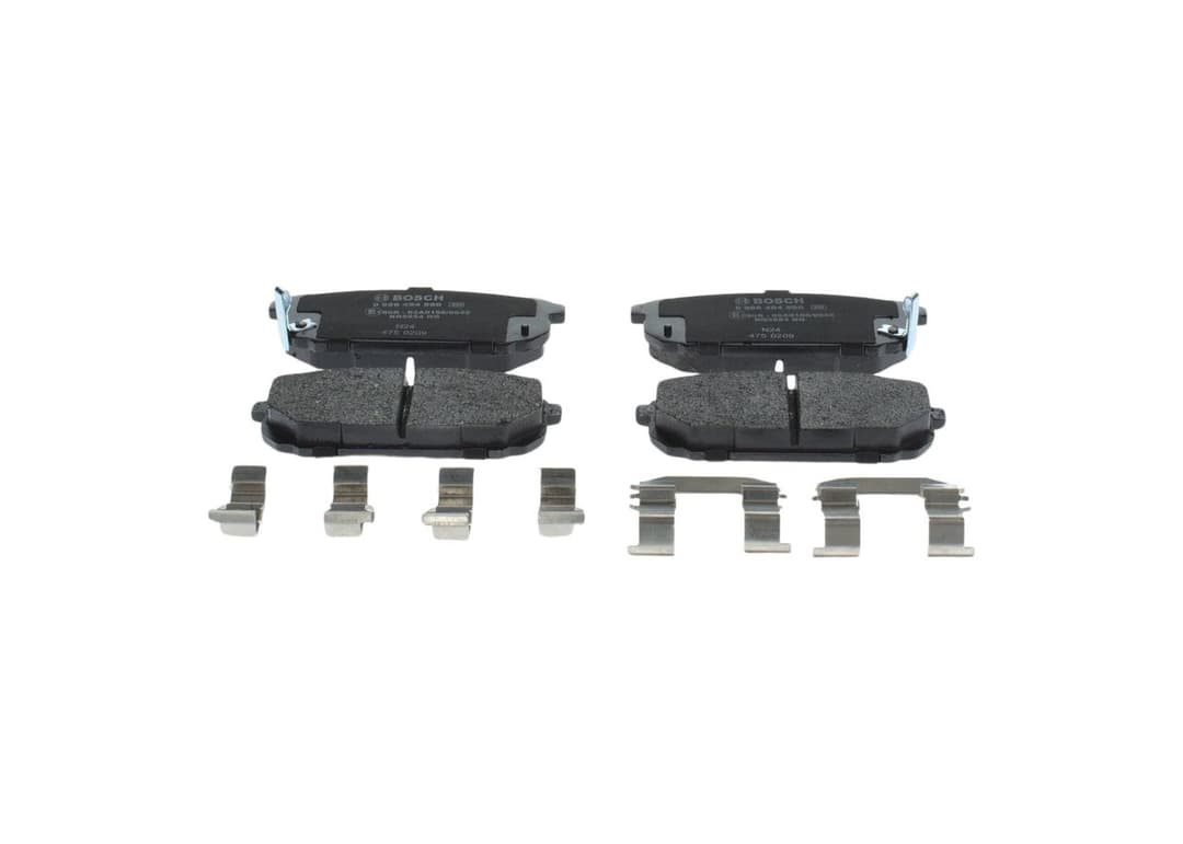 set placute frana,frana disc BOSCH 0 986 494 590
