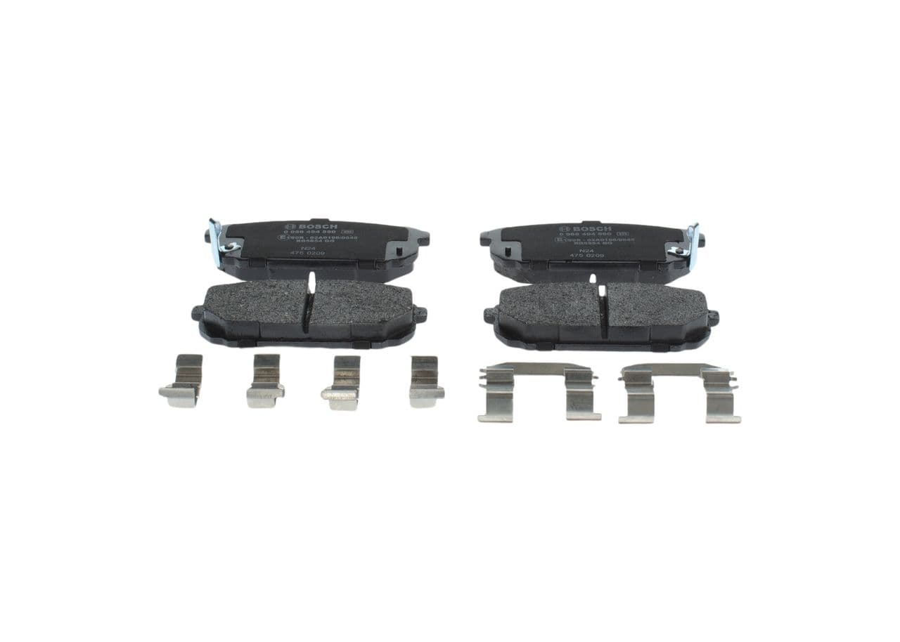 set placute frana,frana disc BOSCH 0 986 494 590