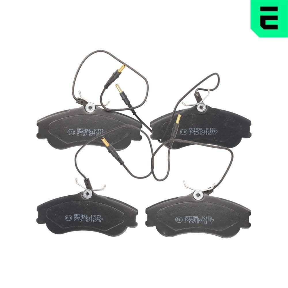 set placute frana,frana disc OPTIMAL BP-10173