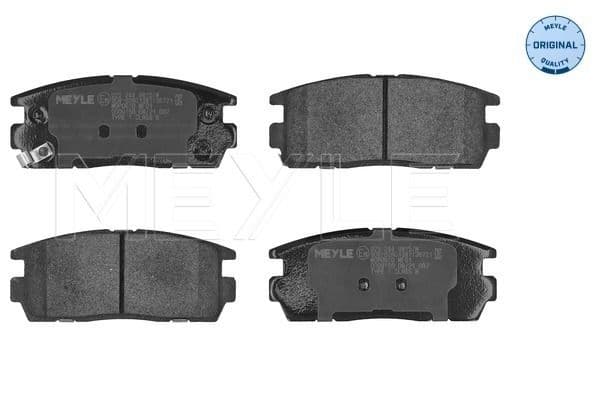 set placute frana,frana disc MEYLE -ORIGINAL: True to OE. 025 244 9815/W