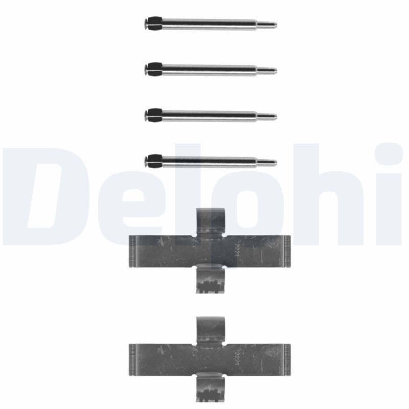Set accesorii, placute frana DELPHI LX0013