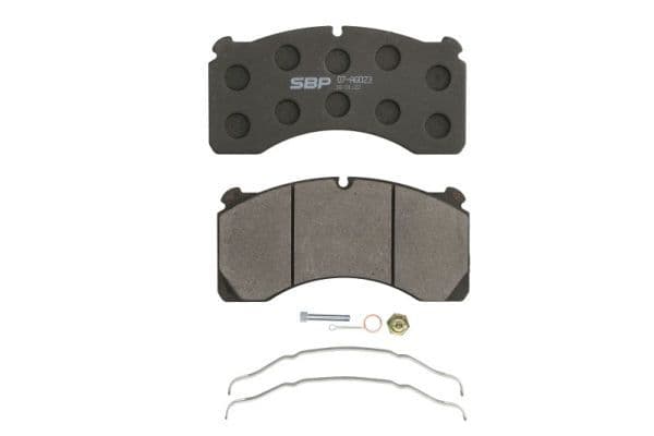 set placute frana,frana disc SBP 07-AG023