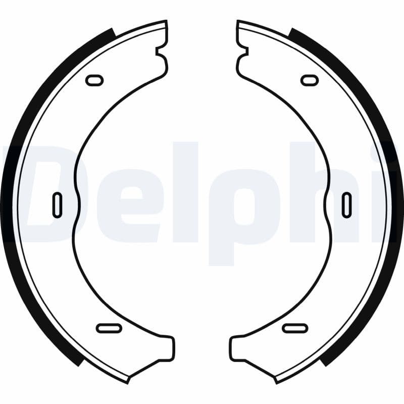 Set saboti frana, frana de mana DELPHI LS1967
