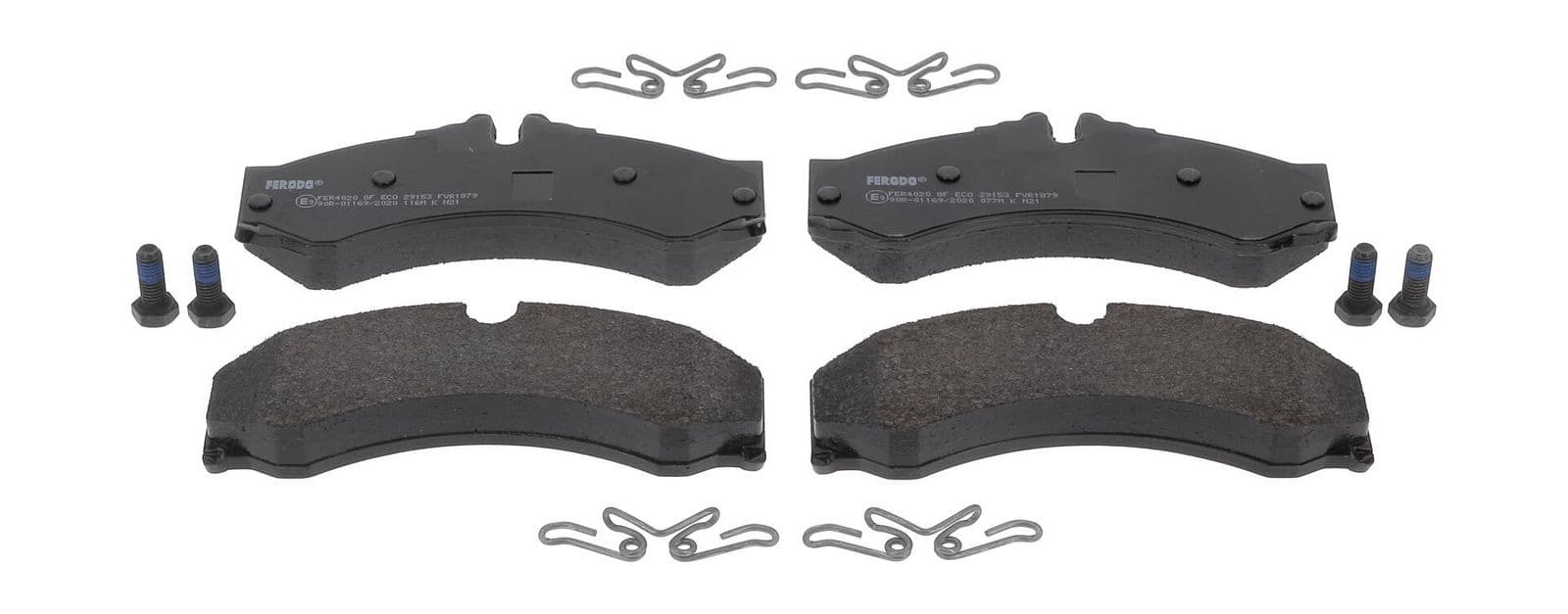 set placute frana,frana disc FERODO PREMIER ECO FRICTION FVR1879