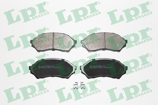 set placute frana,frana disc LPR 05P813