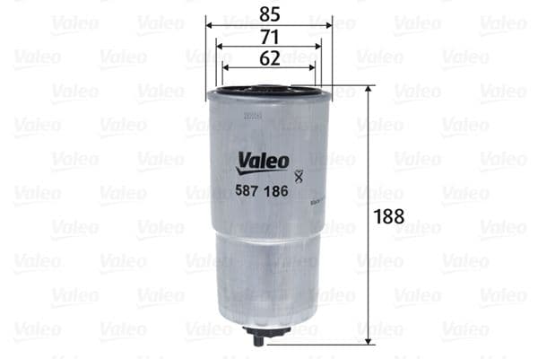filtru combustibil VALEO 587186