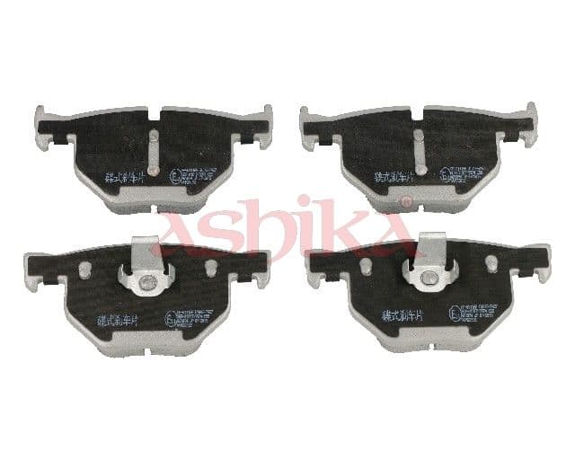 set placute frana,frana disc ASHIKA 51-00-0111
