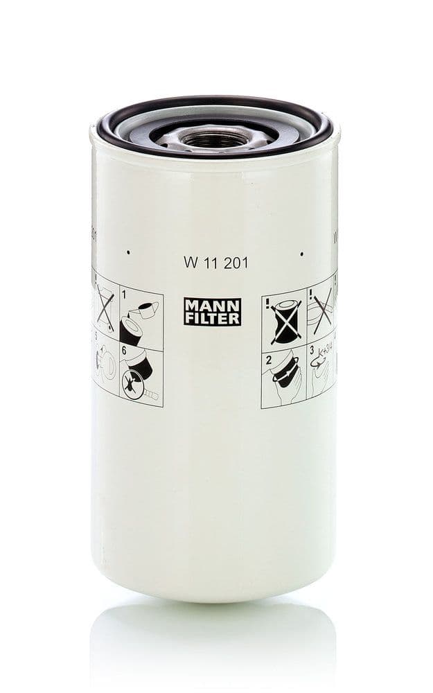 Filtru, sistem hidraulic primar MANN-FILTER W 11 201