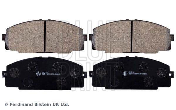 set placute frana,frana disc BLUE PRINT ADT342109