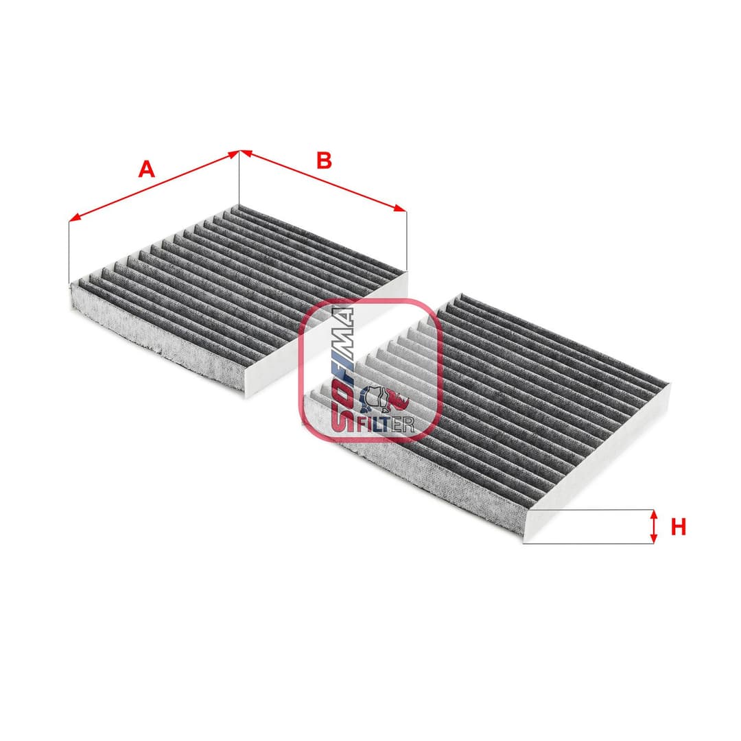 Filtru, aer habitaclu SOFIMA S 4241 CA
