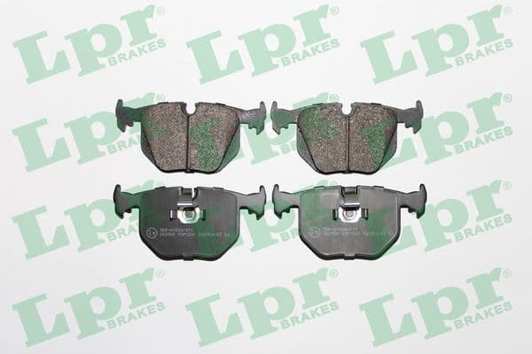 set placute frana,frana disc LPR 05P1231