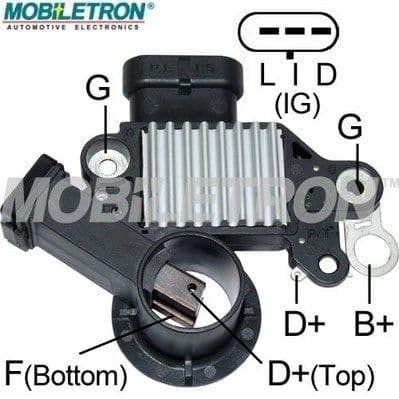 Regulator, alternator MOBILETRON VR-D716