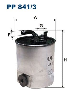 filtru combustibil FILTRON PP 841/3