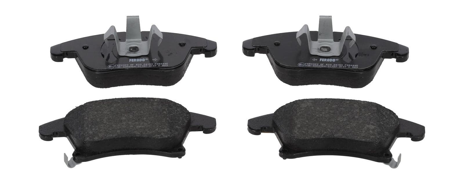 set placute frana,frana disc FERODO PREMIER FDB4445