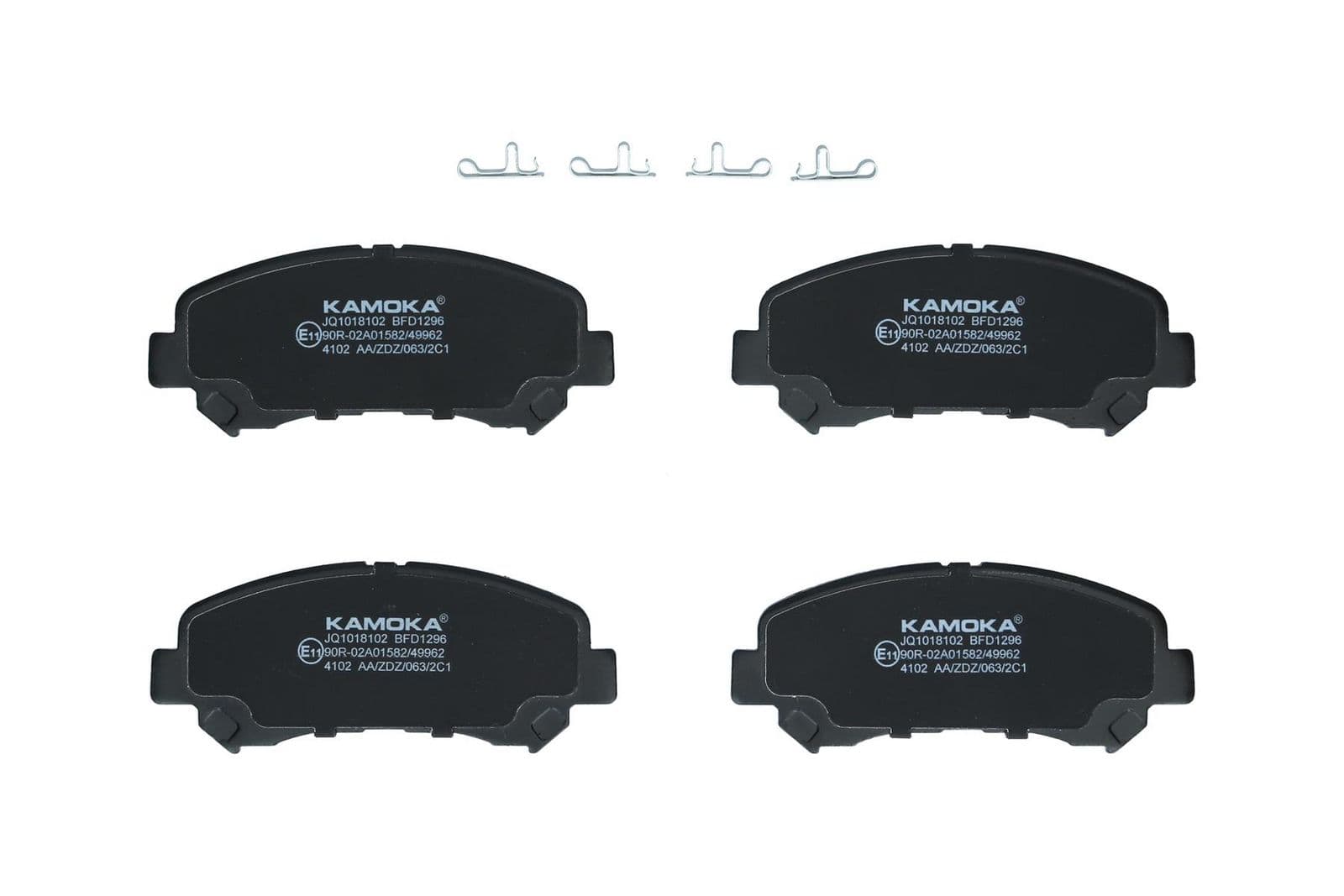 set placute frana,frana disc KAMOKA JQ1018102