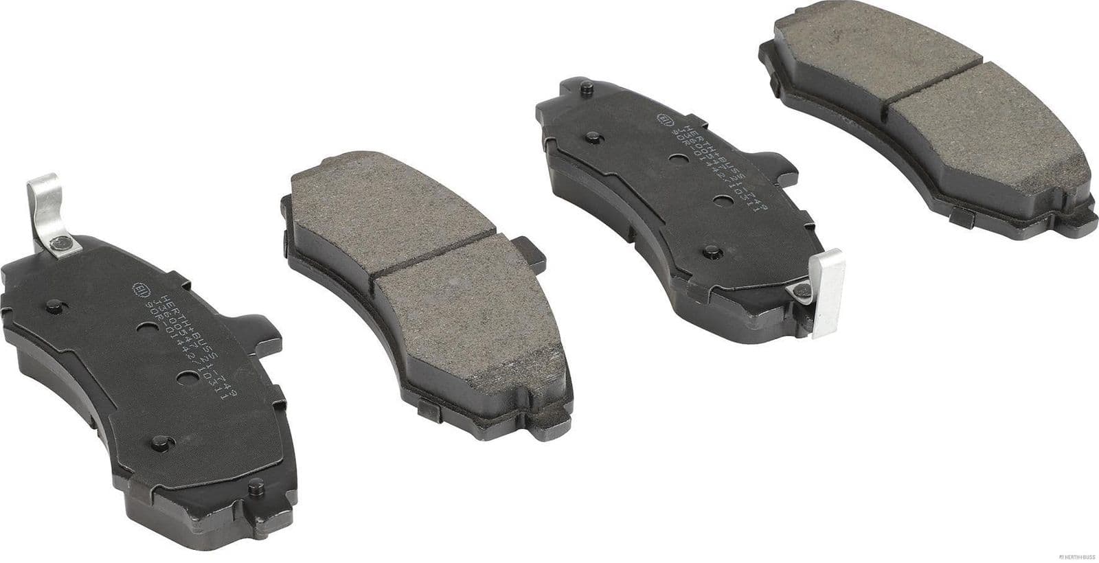set placute frana,frana disc HERTH+BUSS JAKOPARTS J3600547