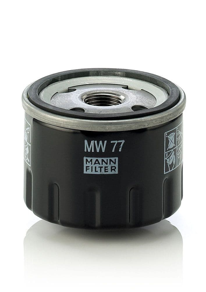 Filtru ulei MANN-FILTER MW 77