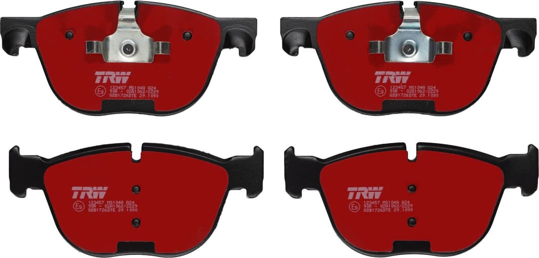 set placute frana,frana disc TRW GDB1726DTE