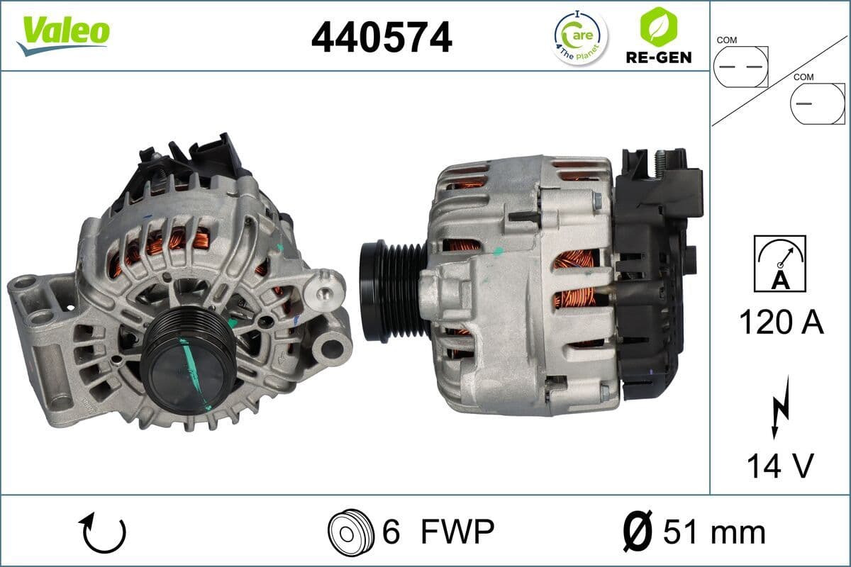 Generator / Alternator VALEO 440574