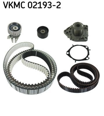 Set pompa apa + curea dintata SKF VKMC 02193-2