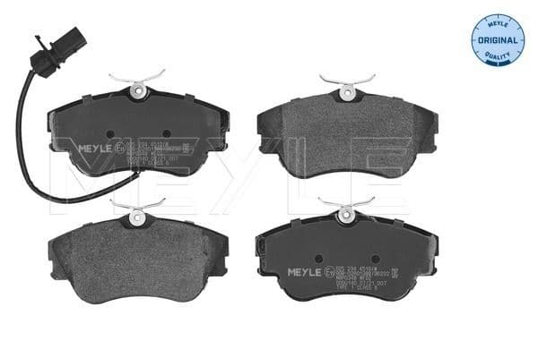 set placute frana,frana disc MEYLE -ORIGINAL: True to OE. 025 234 4519/W