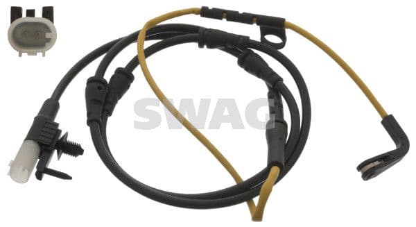 senzor de avertizare,uzura placute de frana SWAG 22 94 7373