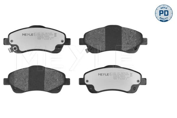 set placute frana,frana disc MEYLE -PD: Advanced performance and design. 025 237 6819/PD